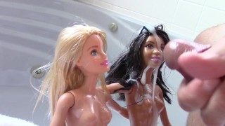 Barbie and Christine Milk Big D’s Cock – Fun with Barbie Dolls