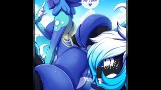 RainbowScreen furry comic